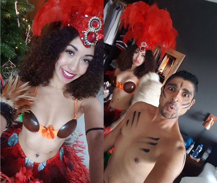 Hawaii danseressen danseres
